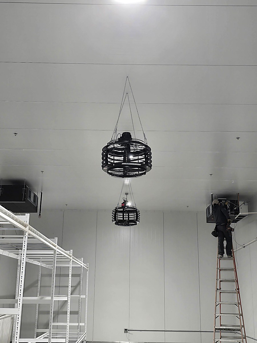 Cold storage HVAC system — TempControl